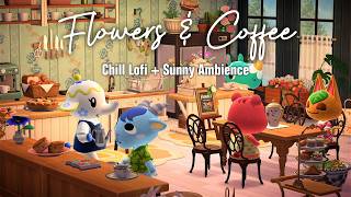 Flower Shop Cafe ☕️🌼 Chill Lofi Playlist | Study Work Relax | Spring Summer Music & Animal Crossing screenshot 3