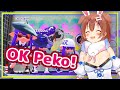 【ENG Sub】Inugami Korone - Turns into Pekora and Leads Nousagi in Splatoon Match Peko【Hololive】