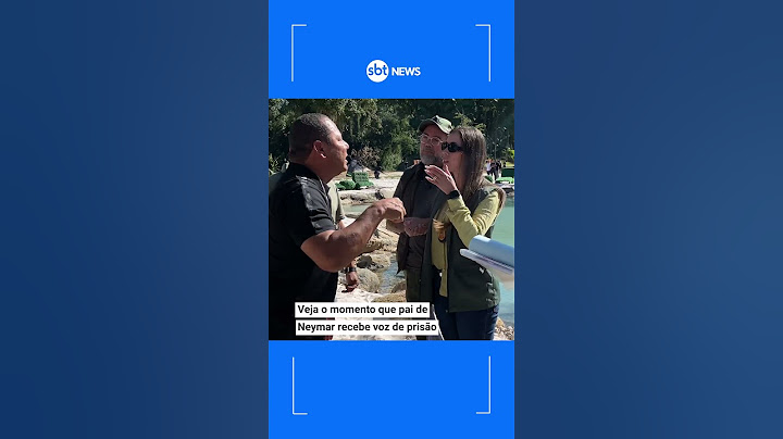Mansão interditada: veja momento que pai de Neymar recebe voz de prisão