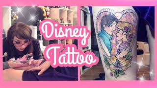 Getting My First Tattoo! || DISNEY TATTOO VLOG 💗