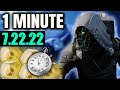 GOD ROLL ARMOR TIME!  (Xur in 1 Minute! 7.22.22)