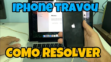 Como reiniciar iPhone XR travado?
