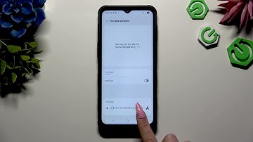 SAMSUNG Galaxy XCover7 Pro – Hoe de lettergrootte wijzigen