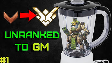 UNRANKED TO GM ORISA ONLY PART 1 | Overwatch 2