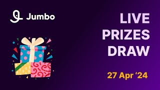 Jumbo LIVE Game Show: 27 April 2024