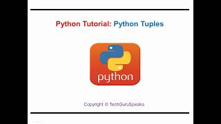 Python_15 - Python Tuples
