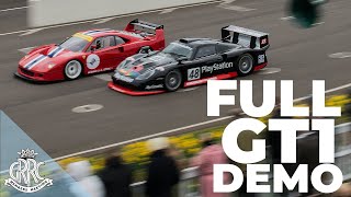 Watch the spectacular GT1 field fly around Goodwood