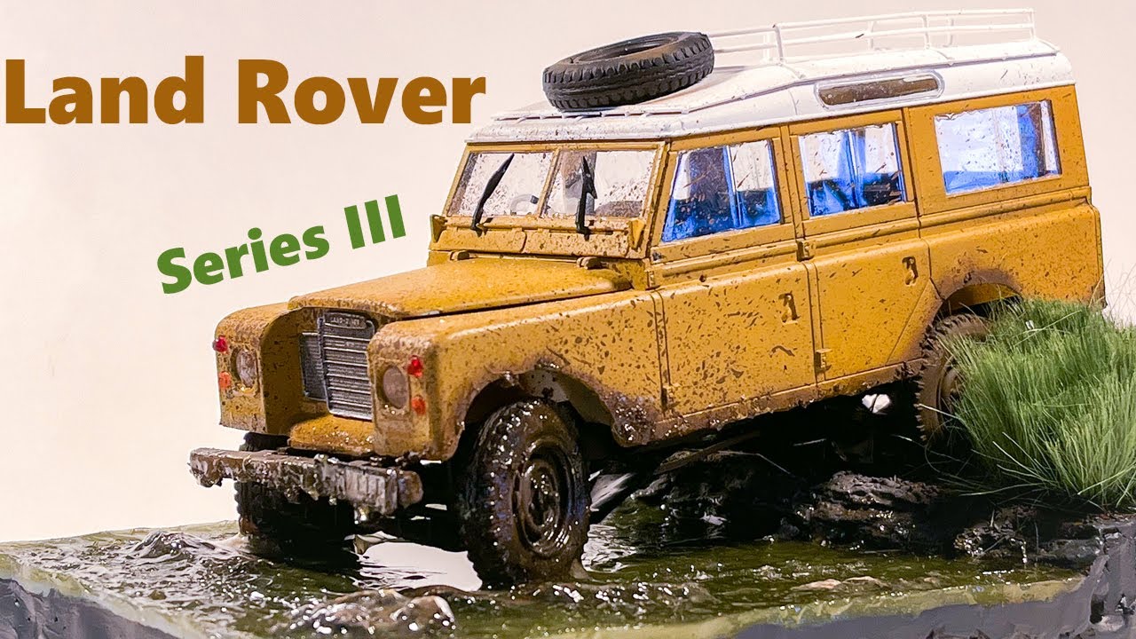 Landrover Series III 109 - Jungle River Diorama - Full Video Build ...