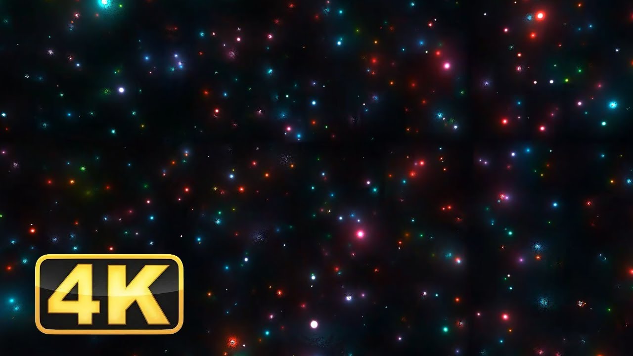 4K Cosmic Star Drift - Magic Deep Space Meditation Journey | UHD Relaxing Screensaver