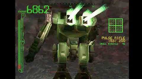 Armored Core (PS1) - Mission 8: Stop Terrorist Threat
