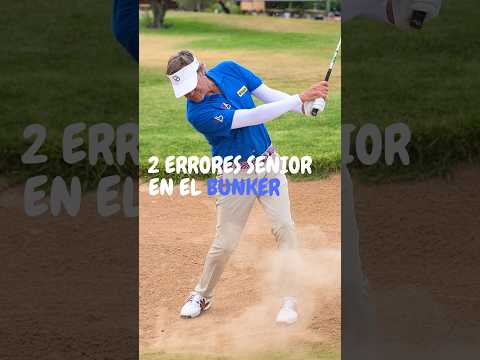 Bunker fácil para golfistas senior