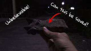 Midnight Discovery! Dirty Batcar Toy Rescue & Cleaning (Satisfying Restoration Video)