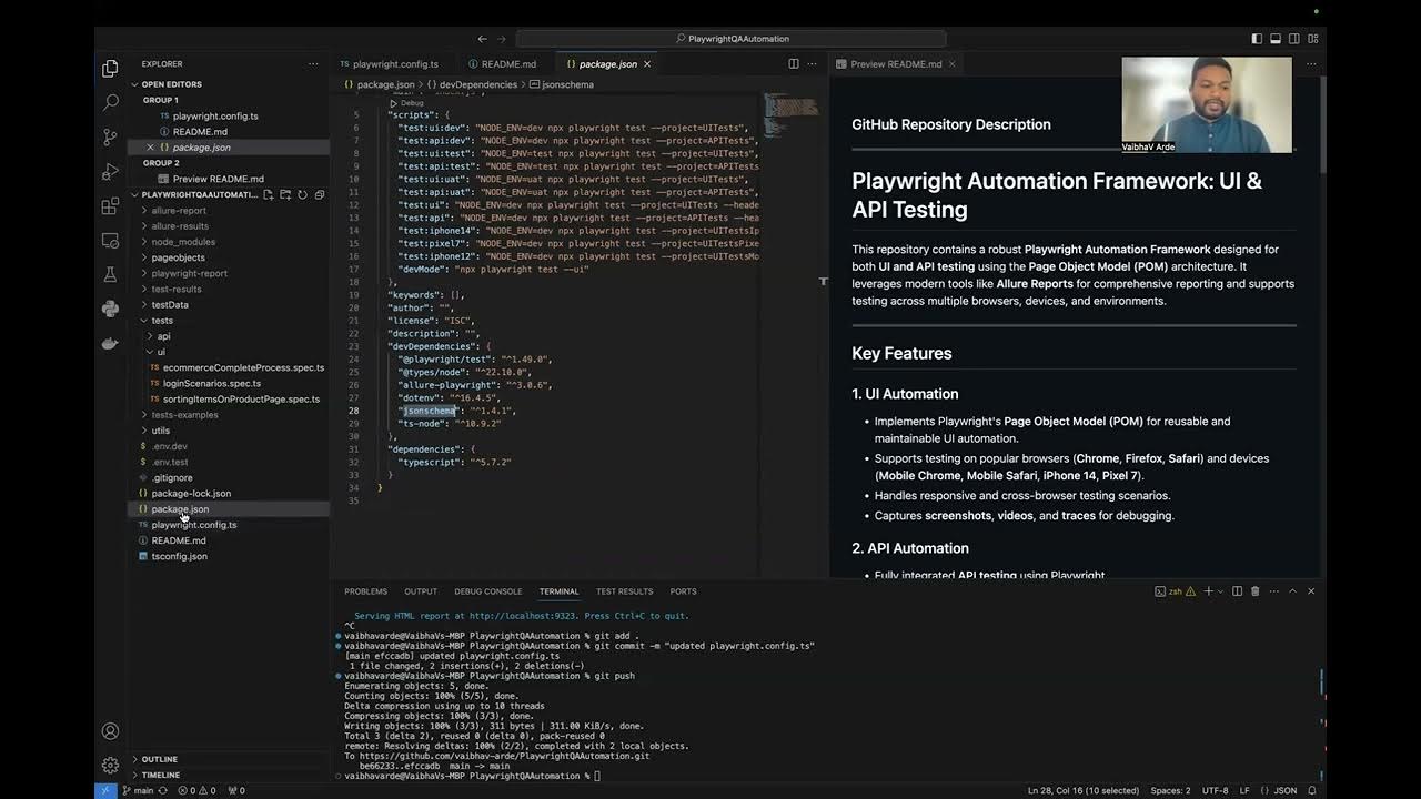 Playwright UI API Automation - YouTube