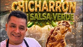 Chicharrón en salsa verde#recetas #chicharrón #recetas #saludableydelicioso