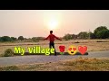 My first vlog of my village  up 73 parinda k
