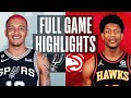 Atlanta Hawks Vs San Antonio Spurs Full Game Highlights February 11 NBA Season 2022 23