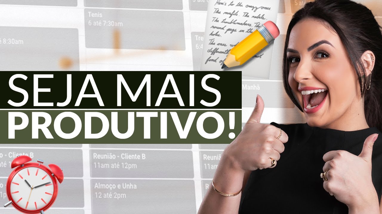 COMO FAZER ORGANIZACÃO DA AGENDA E ROTINA - Aumente sua produtividade
