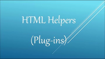 Helpers (Plug-ins) | HTML5 | Using Object and Embed | Beginner level