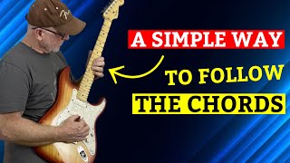A SIMPLE WAY To Start Playing The Chord Changes Lead Guitar Lesson
