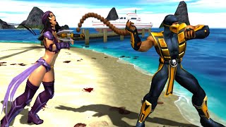 [TAS] Scorpion vs Li Mei - Mortal Kombat Deception (PS2)