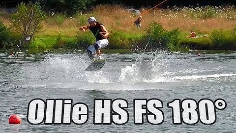 Ollie HS FS 180 Wakeboard Tutorial [ENG]