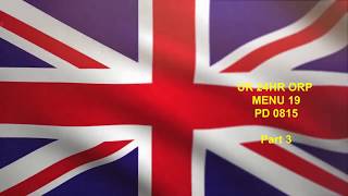 British 24HR Ration ORP Menu 19 - PD0815 - Part 3