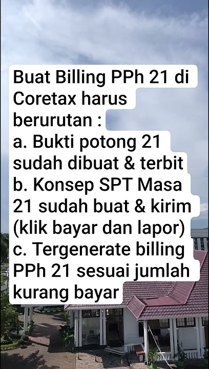 #pajak #carabuatbilling #billingpph21 #coretax