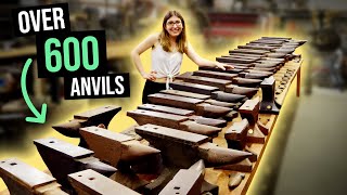 The Weird World of Anvil Collecting - My Dad's HUGE Anvil Collection