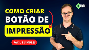 Como criar um botão de impressão no Excel