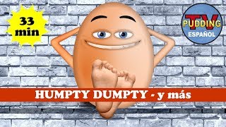 Humpty Dumpty se sentó en la pared - y más | Canciones infantiles