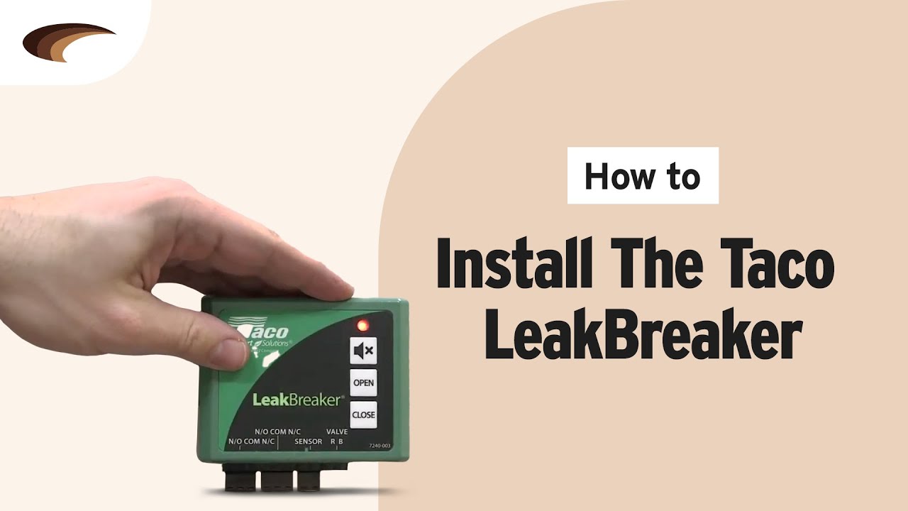 How To Install the Taco LeakBreaker - YouTube