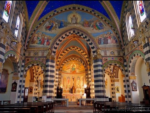 Milano Basilica Di Santa Eufemia Madonna Con Bambino E Santi Di Marco D Oggiono Youtube