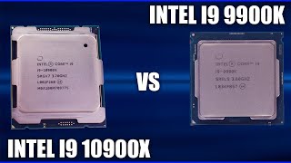 CPU Intel I9 10900x vs 9900k. Comparison + tests in games!