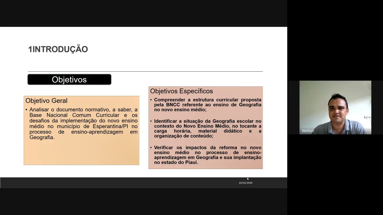 UFPI   Defesa   Francisco Welton Machado   2026 02 10 14 20 GMT 03 00   Recording