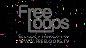 Confetti Loop 3 from FreeLoops.tv