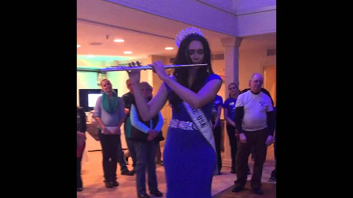 Miss Maine USA 2015 - Heather Elwell performs for ...