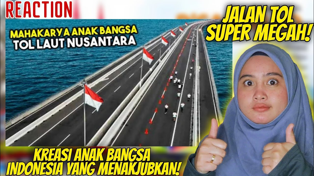 KAGUM‼️JALAN TOL SUPER MEGAH KREASI ANAK BANGSA INDONESIA BIKIN TAKJUB DUNIA | MALAYSIAN🇲🇾REACTION