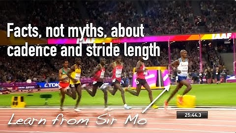 Facts, not myths, about cadence and stride length for runners