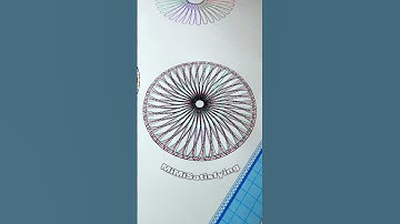 Beautiful Spirograph #spirograph #satisfying #drawing #asmr #pattern #art #viral #fyp #shorts