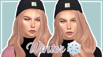 WINTER INSPIRED // The Sims 4 Create A Sim