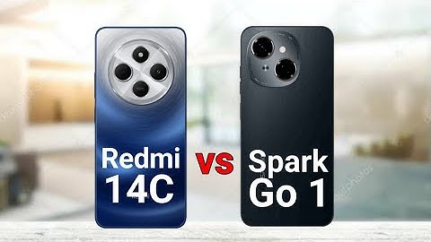 Redmi 14C vs Tecno Spark Go 1