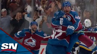 Josh Manson Fires A Top Corner Snipe to Win Game 1 for Avalanche in Overtime