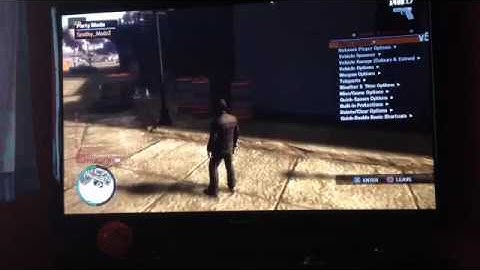 PS3 gta4 mod menu
