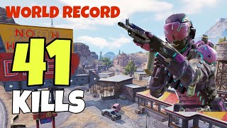 41 KILLS WORLD RECORD Solo vs Squads in COD Mobile Season 9