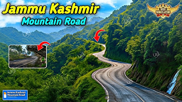 Map Mod Bussid 4.3.4 - New Released Jammu Kashmir Mountain Road Map Mod For Bus Simulator Indonesia