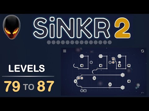 SiNKR 2 Level 79 to 87 - Achievement XI u0026 XII (Minimal puzzle game)