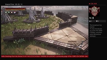 Conan exiles Fishing Docks open door build.
