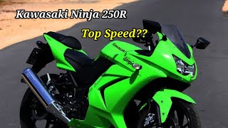 Tes Kecepatan Tertinggi Kawasaki Ninja 250R😲