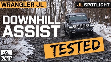 Tested JL Hill Descent Control | How Good Is The JL Wrangler