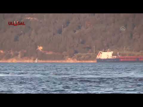 Çanakkale Boğazı'nda bir